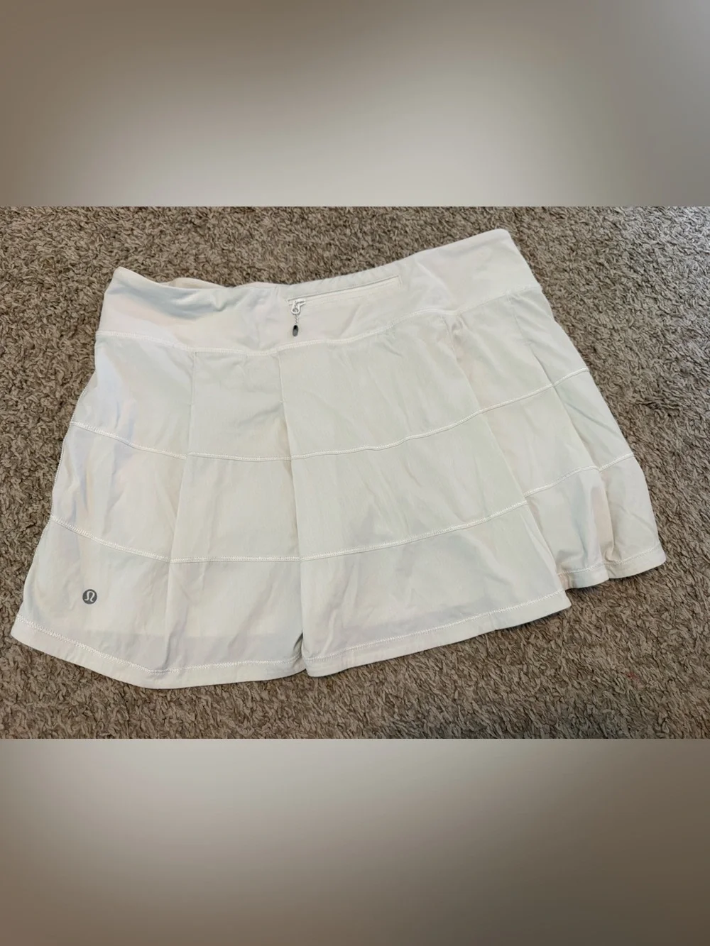 lululemon athletica White Athletic Skirt